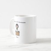 Mug Professionnels administratifs Rock Cute Personnali (Devant gauche)