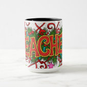 Mug Professionnels festifs mignons - Enseignant (Centre)