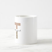 Mug Professithérapeute OT cheetah cadeaux (Centre)