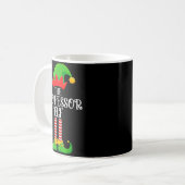 Mug Professor Elf Christmas Family Matching Funny Love (Devant gauche)