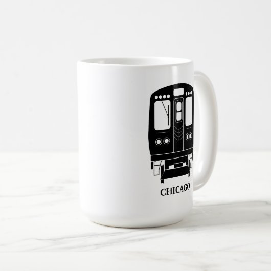 Mug Profil Black Chicago "L" (Devant droit)
