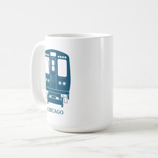 Mug Profil Blue Chicago "L" (Devant gauche)