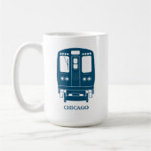 Mug Profil Blue Chicago "L" (Gauche)