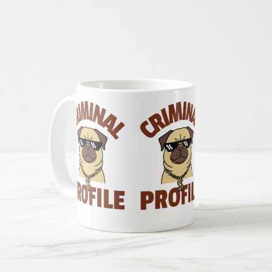Mug Profil criminel (Devant gauche)