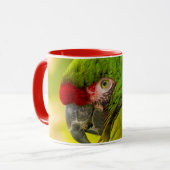 Mug Profil de macaw à Père Noël Barbara Zoo (Devant gauche)