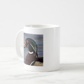 Mug Profil d'un canard à bois (Devant gauche)