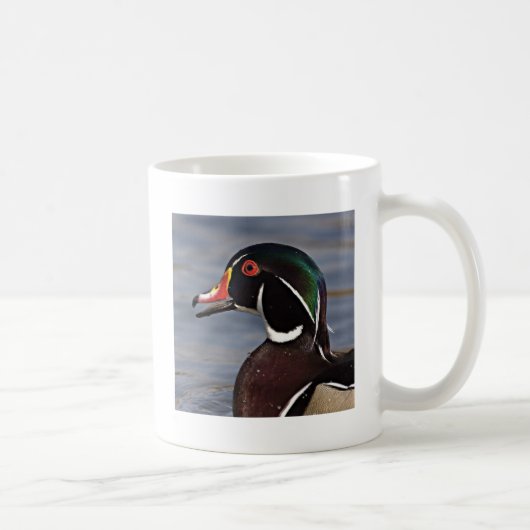 Mug Profil d'un canard à bois (Droite)
