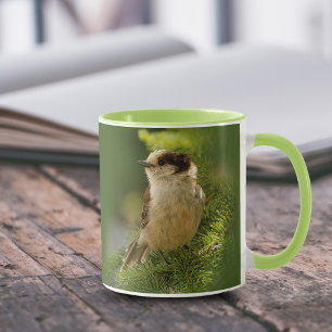 Mug Profil d'un geai gris mignon / Whiskeyjack