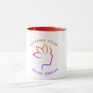 Mug Profil élégant Boug de salon personnalisé