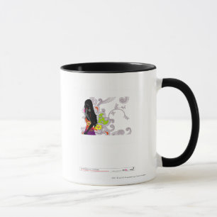 Mug Profil latéral d'une pose de femme