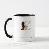 Mug Profil latéral d'une pose de femme (Gauche)