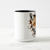 Mug profil renard rouge (Centre)