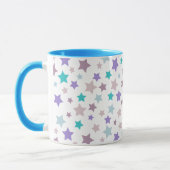 Mug Profil sous convention astérisque - rose pourpre (Gauche)