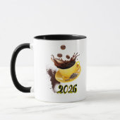 Mug Profitez de boire un café authentique (Gauche)