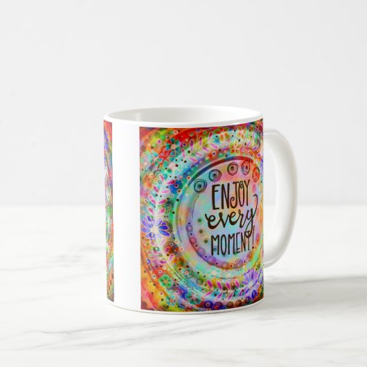 Mug Profitez de chaque minute (Devant droit)