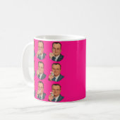 Mug Profitez de la fumée, profitez du paquet (Devant gauche)