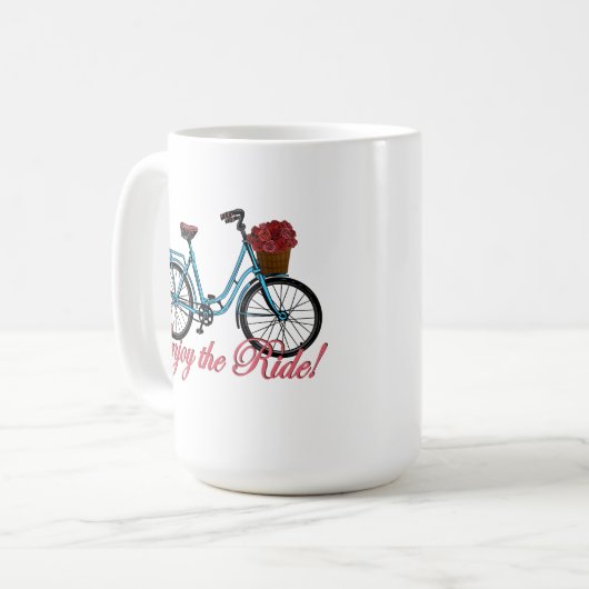 Mug Profitez De La Promenade Bicyclette (Devant gauche)