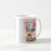 Mug Profitez De La Promenade | Vélo Aquarelle Avec Fle (Devant droit)