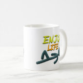 Mug Profitez de la vie (Devant droit)