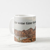 Mug Profitez de la vue Prescott Arizona Red Rock Lake (Devant gauche)