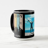 Mug PROFITEZ DE NEWYORK, bâtiments, | Voyage | Photo (Devant gauche)