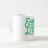 Mug Profitez de votre vie (Devant gauche)