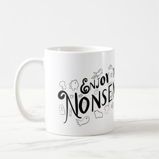 Mug Profitez des bêtises (Gauche)