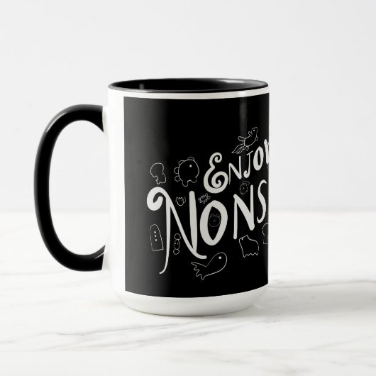 Mug Profitez des bêtises (Gauche)