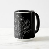 Mug Profitez des fleurs de Little Things (Devant droit)