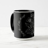 Mug Profitez des fleurs de Little Things (Devant gauche)