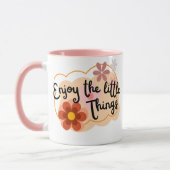 Mug Profitez des petites choses - Vibes positives (Gauche)