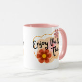 Mug Profitez des petites choses - Vibes positives (Devant droit)