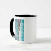Mug Profitez des vagues à Ocean BeachLong Beach, CA (Devant gauche)