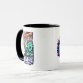 Mug Profitez d'une retraite électrique ! (Devant gauche)