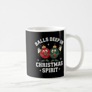Mug Profondément dans l'humour de Noël drôle Srit Xmas