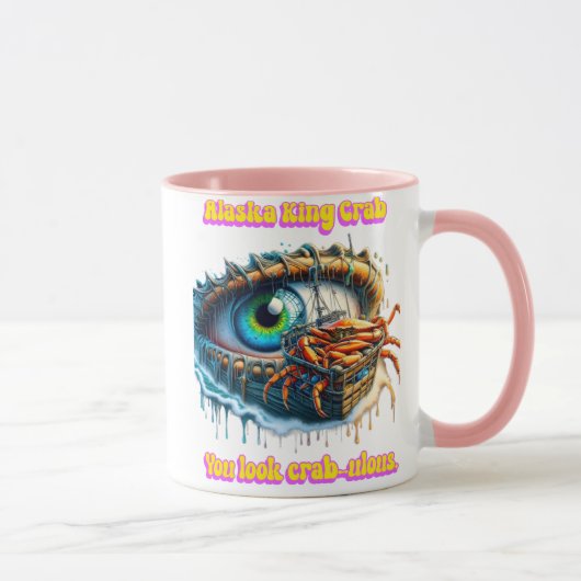 Mug Profondeurs de la tromperie Un crabe dans l'oeil (Droite)