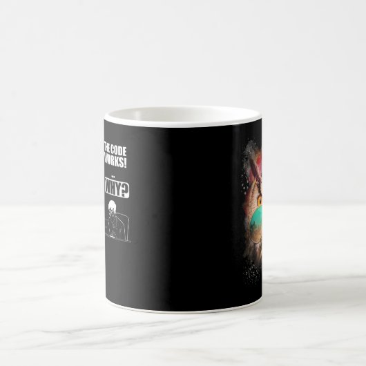 Mug Programmateur amusant pour le Coding de l'ingénieu (Centre)