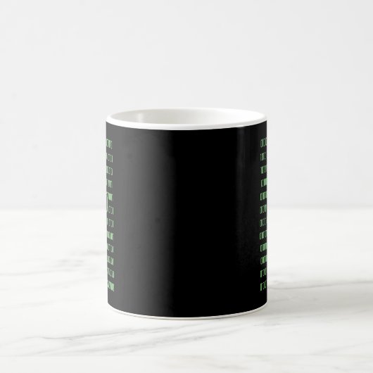 Mug Programmateur de code binaire initial (Centre)