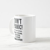 Mug Programmateur de systèmes de contrôle audio (Devant gauche)