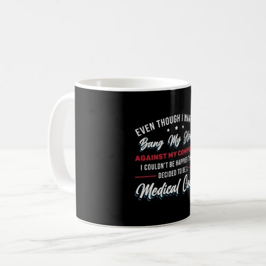 Mug Programmateur ICD Codage Codeur Médicale Bang My H (Devant gauche)