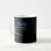 Mug Programmation Hello World Computer Engineering Cod (Devant gauche)