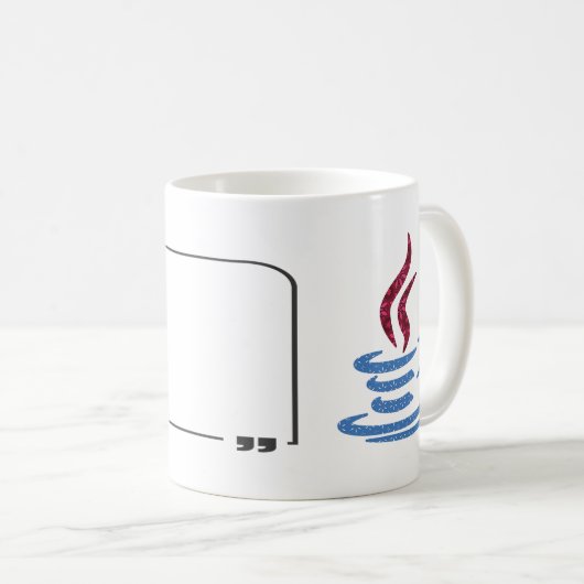Mug Programmation Java (Devant droit)