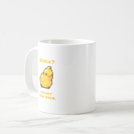 Mug Programmation mignonne en caoutchouc (Devant gauche)