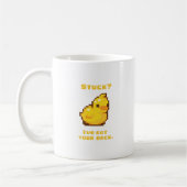 Mug Programmation mignonne en caoutchouc (Gauche)
