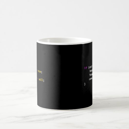 Mug Programmation Plaisanterie Si Coder Casque Program (Centre)