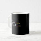 Mug Programmation Si Codage Des Casques Programmation (Devant gauche)