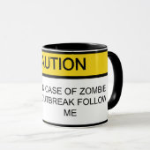 Mug Programme d'annihilation de zombi (Devant droit)