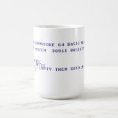 Mug Programme de base de café de boissons du commodore (Centre)