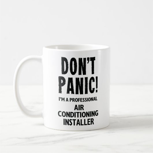 Mug Programme d'installation de climatisation (Gauche)