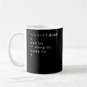Mug Programme Eat Code Sleep (Gauche)